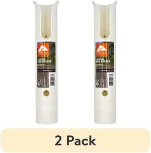 (2 pack) Ozark Trail Side Mount Plastic Marine Fishing Rod Holder (2 pack) Ozark Trail Side Mount Plastic Marine Fishing Rod Holder
