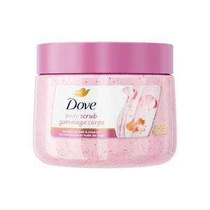 Dove Exfoliating Body Scrub, Himalayan Salt & Rose Oil, 15 oz Dove Exfoliating Body Scrub, Himalayan Salt & Rose Oil, 15 oz