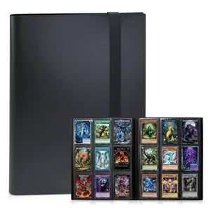 Trading Card Binder 9 Pocket, 360 Card Binder with Side-Loading Sleeves Trading Card Binder 9 Pocket, 360 Card Binder with Side-Loading Sleeves
