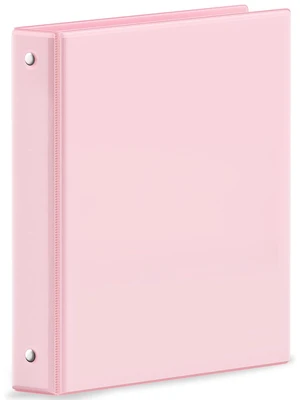 SUNEE 3 Ring Binder 1 Inch Pink 1 Pack, Holds 175 Sheets of Letter Paper, Clear View 1" Three Ring PVC-Free (Fit 8.5x11 Inches) for School or Office Supplies SUNEE 3 Ring Binder 1 Inch Pink 1 Pack, Holds 175 Sheets of Letter Paper, Clear View 1" Three Ring PVC-Free (Fit 8.5x11 Inches) for School or Office Supplies
