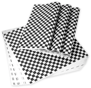 100pcs Deli Paper Sheets 12x12", Premium Food Basket Liners, Grease Resistant Wax Paper Sheets for Food, Classic Checkered Sandwich Wrapping Paper (Black & White Checkered) 100pcs Deli Paper Sheets 12x12", Premium Food Basket Liners, Grease Resistant Wax Paper Sheets for Food, Classic Checkered Sandwich Wrapping Paper (Black & White Checkered)