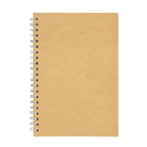 DSTELIN Soft Cover Spiral Notebook Journal, Coofficer Blank Sketch Book Pad, Wirebound Memo Notepads Diary Notebook Planner with Unlined Paper, 100 Pages/ 50 Sheets, 7.5 "x 5.1" (Brown) DSTELIN Soft Cover Spiral Notebook Journal, Coofficer Blank Sketch Book Pad, Wirebound Memo Notepads Diary Notebook Planner with Unlined Paper, 100 Pages/ 50 Sheets, 7.5 "x 5.1" (Brown)