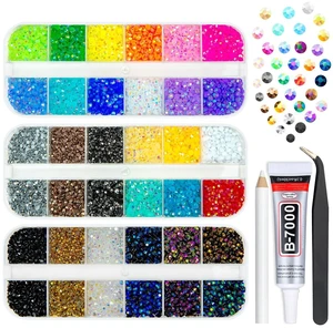 qiipii 30 Colors Colorful Jelly Resin Rhinestones Bulk 2mm 3mm Flatback Stones Rainbow Colorful Non-Hotfix AB Gems Diamonds Charms for Nails Eyes Face Makeup Crafting Tumblers DIY Crafts Shoes Clothes qiipii 30 Colors Colorful Jelly Resin Rhinestones Bulk 2mm 3mm Flatback Stones Rainbow Colorful Non-Hotfix AB Gems Diamonds Charms for Nails Eyes Face Makeup Crafting Tumblers DIY Crafts Shoes Clothes