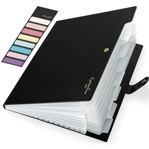 Sooez Accordion File Organizer 8 Pocket, Expanding File Folder with Labels Sooez Accordion File Organizer 8 Pocket, Expanding File Folder with Labels