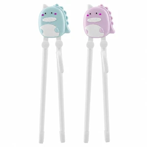 PandaEar 2 Pairs Kid Chopsticks, Dinosaur Children Learning Practice Chopsticks for Beginners Toddler PandaEar 2 Pairs Kid Chopsticks, Dinosaur Children Learning Practice Chopsticks for Beginners Toddler