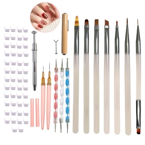 65Pcs Professional Nail Art Tools Set Premium Nail brushes & Pens 65Pcs Professional Nail Art Tools Set Premium Nail brushes & Pens