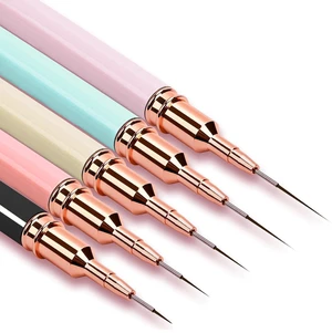 Nail Art Liner Brushes, 5Pcs Gel Polish Painting Art Design Pen Set Nail Art Liner Brushes, 5Pcs Gel Polish Painting Art Design Pen Set