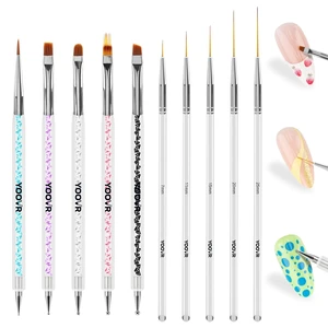 YOOVR 15-IN-1 Nail Art Brushes Set for Home & Salon Use YOOVR 15-IN-1 Nail Art Brushes Set for Home & Salon Use
