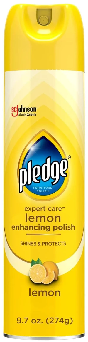 Pledge Expert Care Enhancing Furniture Polish, Lemon, 9.7 oz, (1-Pack) Pledge Expert Care Enhancing Furniture Polish, Lemon, 9.7 oz, (1-Pack)