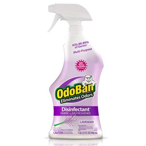 OdoBan Ready-to-Use Disinfectant and Odor Eliminator, 32 Ounce Spray Bottle, Lavender Scent OdoBan Ready-to-Use Disinfectant and Odor Eliminator, 32 Ounce Spray Bottle, Lavender Scent