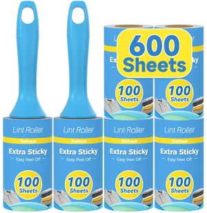 Swihauk 600 Sheets Extra Sticky Lint Rollers for Pet Hair