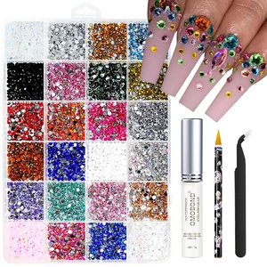 24000Pcs Resin Jelly Rhinestones for Crafting Bedazzling, Multicolor 3mm Flatback Gems for Crafts Nail Art Clothing Clothes Tumblers Shoes, Flat Back Mixed Color Bulk Bedazzler Kit Jewels with Glue 24000Pcs Resin Jelly Rhinestones for Crafting Bedazzling, Multicolor 3mm Flatback Gems for Crafts Nail Art Clothing Clothes Tumblers Shoes, Flat Back Mixed Color Bulk Bedazzler Kit Jewels with Glue