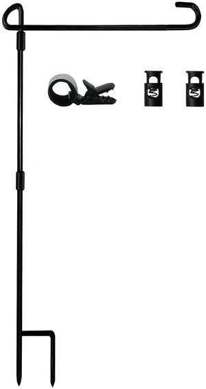 Garden Flag Stand-Holder-Pole with Flag Stopper and Clip Waterproof Powder-Coated Paint for House Flags,Decorative Yard Seasonal Flags Garden Flag Stand-Holder-Pole with Flag Stopper and Clip Waterproof Powder-Coated Paint for House Flags,Decorative Yard Seasonal Flags