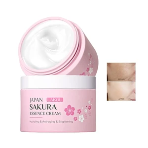 AKARY Face Sakura Cream Vitamin C Serum For Improving Skin Reducing Wrinkles and Moisturizing Enhance Skin, Body and Face Moisturizer for Dry Skin (25g) AKARY Face Sakura Cream Vitamin C Serum For Improving Skin Reducing Wrinkles and Moisturizing Enhance Skin, Body and Face Moisturizer for Dry Skin (25g)