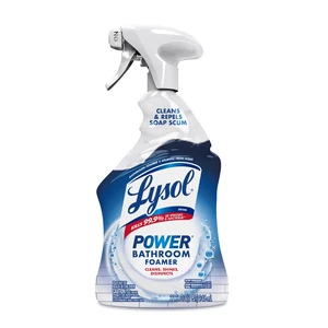 Lysol Power Foaming Bathroom Cleaner & Disinfectant Spray, 32 oz Lysol Power Foaming Bathroom Cleaner & Disinfectant Spray, 32 oz