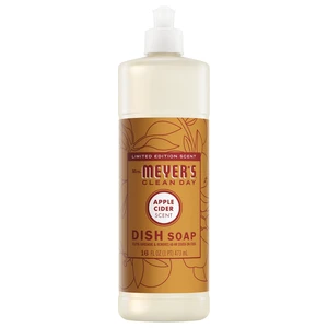 MRS. MEYER'S CLEAN DAY Liquid Dish Soap, Apple Cider Scent, 16 Fl Oz Bottle MRS. MEYER'S CLEAN DAY Liquid Dish Soap, Apple Cider Scent, 16 Fl Oz Bottle
