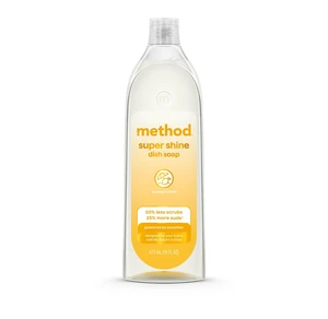 method Super Shine Liquid Dish Soap, Coastal Citron Scented, 16 fl oz method Super Shine Liquid Dish Soap, Coastal Citron Scented, 16 fl oz