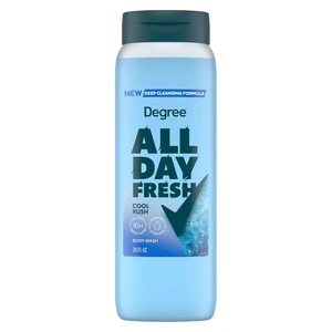 Degree All Day Fresh Body Wash Cool Rush Deep Cleansing 20 FO 20 fl oz Degree All Day Fresh Body Wash Cool Rush Deep Cleansing 20 FO 20 fl oz