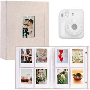 Fujifilm Photo Album, Mini Instant Film Photo Album, 208 Photos Pictures Book 2x3 Inch, Linen Hardcover Polaroid Book for Polaroid Instant Camera, Travel Family Anniversary Baby Vacations Beige 1 Pack Fujifilm Photo Album, Mini Instant Film Photo Album, 208 Photos Pictures Book 2x3 Inch, Linen Hardcover Polaroid Book for Polaroid Instant Camera, Travel Family Anniversary Baby Vacations Beige 1 Pack