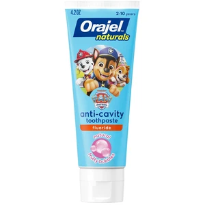 Orajel Naturals PAW Patrol Kids Fluoride Toothpaste, 4.2 Oz Orajel Naturals PAW Patrol Kids Fluoride Toothpaste, 4.2 Oz