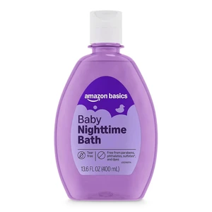 Amazon Basics Night-Time Baby Bath, Lightly Scented, 13.6 Fl Oz (Pack of 1), Packaging May Vary Amazon Basics Night-Time Baby Bath, Lightly Scented, 13.6 Fl Oz (Pack of 1), Packaging May Vary