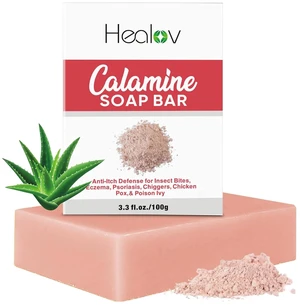 Calamine Soap Bar Natural Itch Relief Wash for Itchy & Sensitive Skin Calamine Soap Bar Natural Itch Relief Wash for Itchy & Sensitive Skin