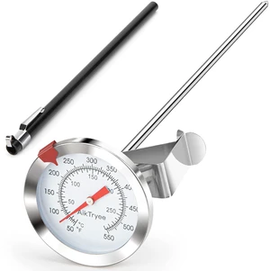 Candy Thermometer Cooking Thermometer with Instant Read Dial Meat Thermometer for Cooking Candy Deep Fry Oven by AikTryee Candy Thermometer Cooking Thermometer with Instant Read Dial Meat Thermometer for Cooking Candy Deep Fry Oven by AikTryee