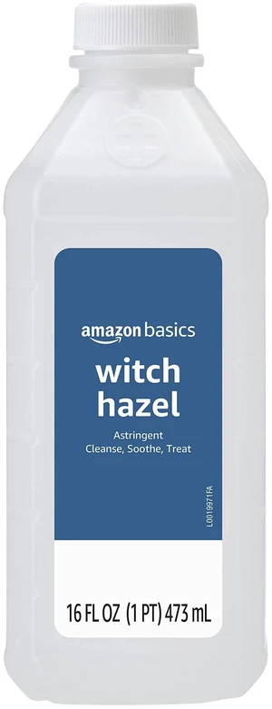 Amazon Basics Witch Hazel USP Astringent for Oily Skin, Relief from Irritation and Redness, Unscented, 16 Fluid Ounces (Previously Solimo) Amazon Basics Witch Hazel USP Astringent for Oily Skin, Relief from Irritation and Redness, Unscented, 16 Fluid Ounces (Previously Solimo)