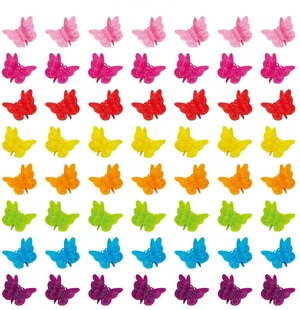 50 Packs Assorted Color Butterfly Hair Clips, Beautiful Mini Butterfly Hair Clips Hair Accessories for Women and Girls (50 pcs Random Colour) 50 Packs Assorted Color Butterfly Hair Clips, Beautiful Mini Butterfly Hair Clips Hair Accessories for Women and Girls (50 pcs Random Colour)