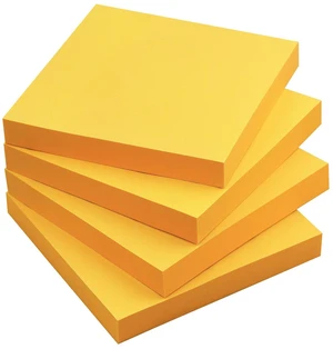 Sticky Notes 3x3 in, Self-Adhesive Note, 4 Pads, 100 Sheets/Pad (Orange) Sticky Notes 3x3 in, Self-Adhesive Note, 4 Pads, 100 Sheets/Pad (Orange)