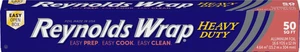 Reynolds Wrap Heavy Duty Aluminum Foil Roll, 12 Inch Wide, 50sq ft Reynolds Wrap Heavy Duty Aluminum Foil Roll, 12 Inch Wide, 50sq ft