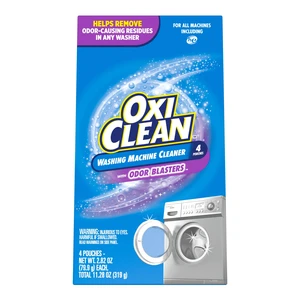 OxiClean Washing Machine Cleaner with Odor Blasters, 4 Count OxiClean Washing Machine Cleaner with Odor Blasters, 4 Count