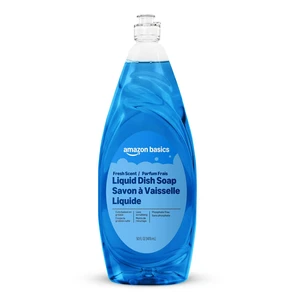 Amazon Basics Dish Soap, Fresh Scent, 50 fl oz, Pack of 1, Packaging May Vary Amazon Basics Dish Soap, Fresh Scent, 50 fl oz, Pack of 1, Packaging May Vary