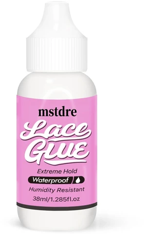 Mstder Lace Wig Glue Extreme Styling Invisible Bonding Non-Toxic, Odorless, Moisture and Water Resistant 1.285 Liquid Ounces Mstder Lace Wig Glue Extreme Styling Invisible Bonding Non-Toxic, Odorless, Moisture and Water Resistant 1.285 Liquid Ounces