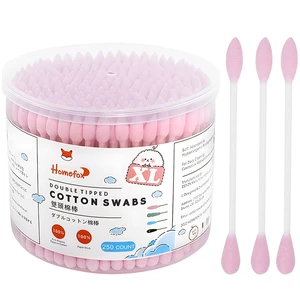 XL Pink Thick Cotton Swabs Pointed Precision - 250 Count Extra Large - Pointy Organic Cotton Buds Double Side Tightly Wrapped Cotton Tips Paper Stick Cruelty-Free, XL Pointy & Round Pink XL Pink Thick Cotton Swabs Pointed Precision - 250 Count Extra Large - Pointy Organic Cotton Buds Double Side Tightly Wrapped Cotton Tips Paper Stick Cruelty-Free, XL Pointy & Round Pink