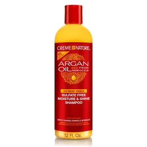 Creme of Nature Argan Oil Moisture & Shine Shampoo, Sulfate-Free Curly Hair Care to Nourish, Hydrate, & Detangle, Gift for Women, 12 Fl Oz Creme of Nature Argan Oil Moisture & Shine Shampoo, Sulfate-Free Curly Hair Care to Nourish, Hydrate, & Detangle, Gift for Women, 12 Fl Oz