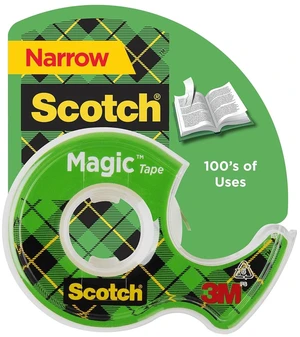 Scotch Magic Tape, Invisible, Engineered for Repairing 1/2 x 800 Inches Scotch Magic Tape, Invisible, Engineered for Repairing 1/2 x 800 Inches