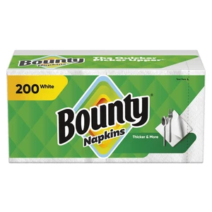 Bounty Paper Napkins, White, 200 Count, Packaging may vary Bounty Paper Napkins, White, 200 Count, Packaging may vary