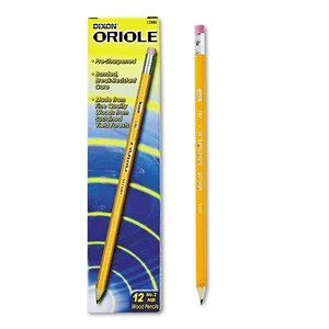 Dixon Oriole Presharpened Pencil, 12 Count ( Packaging May Vary ) Dixon Oriole Presharpened Pencil, 12 Count ( Packaging May Vary )