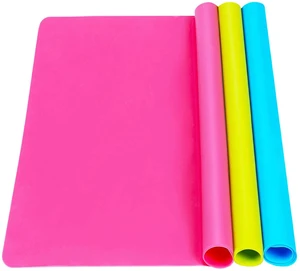 3 Pcs Silicone Mats Sheets Silicone Mats for Crafts Resin Jewelry Molds 3 Pcs Silicone Mats Sheets Silicone Mats for Crafts Resin Jewelry Molds
