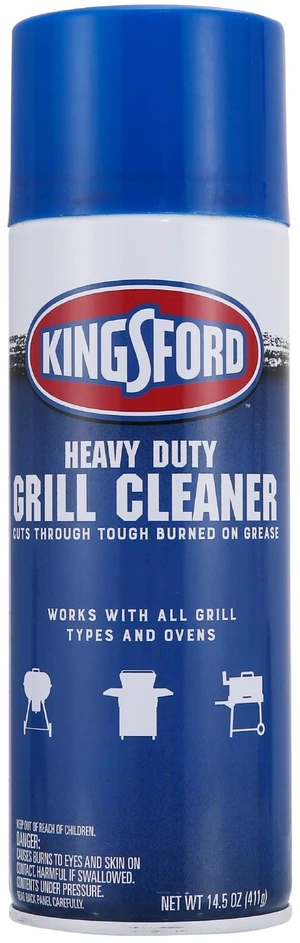 Kingsford Heavy Duty Foaming Grill Cleaner Spray, 14.5 Oz Kingsford Heavy Duty Foaming Grill Cleaner Spray, 14.5 Oz