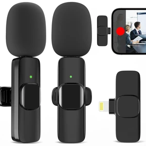 JUDKIOM 2 Pack Wireless Lavalier Microphone, Professional Lapel Mics, Wireless Mic Plug-Play, Lapel Microphone for Video Recording Interview Vlog YouTube TikTok(for iPhone 14 and Below) JUDKIOM 2 Pack Wireless Lavalier Microphone, Professional Lapel Mics, Wireless Mic Plug-Play, Lapel Microphone for Video Recording Interview Vlog YouTube TikTok(for iPhone 14 and Below)