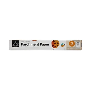 365 by Whole Foods Market, Unbleached Parchment Paper, 72 Sq Ft