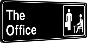 The Office Sign, 9 × 3 Inch Main Official Self Adhesive Office Sign for Door or Wall, Easy Installation, Premium Acrylic Design for Your Home Office/Business, Best Gift for Fans of The Office The Office Sign, 9 × 3 Inch Main Official Self Adhesive Office Sign for Door or Wall, Easy Installation, Premium Acrylic Design for Your Home Office/Business, Best Gift for Fans of The Office