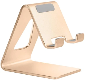 Aoviho Cell Phone Stand for Desk, Aluminum Phone Holder, Rose Gold Aoviho Cell Phone Stand for Desk, Aluminum Phone Holder, Rose Gold