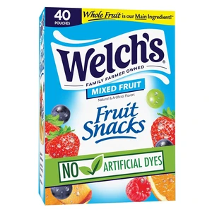 Welch's Fruit Snacks - Mixed Fruit Box - Kids Snacks - 0.8 Oz - 40 Pack Welch's Fruit Snacks - Mixed Fruit Box - Kids Snacks - 0.8 Oz - 40 Pack