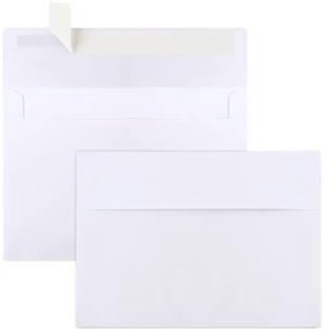 50 Packs 5x7 Envelopes, White A7 5x7 Envelopes for Invitations, Printable, Self Seal for Weddings, Photos, Postcards, Greeting Cards, Mailing 50 Packs 5x7 Envelopes, White A7 5x7 Envelopes for Invitations, Printable, Self Seal for Weddings, Photos, Postcards, Greeting Cards, Mailing