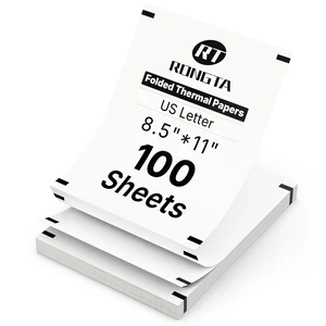 Thermal Printer Paper 8.5 x 11 Inch for Printers,100 Sheets,US Letter Size Thermal Printer Paper 8.5 x 11 Inch for Printers,100 Sheets,US Letter Size