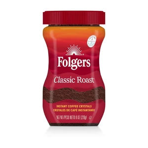 Folgers Classic Roast Instant Coffee, 8 Oz. Jar Folgers Classic Roast Instant Coffee, 8 Oz. Jar