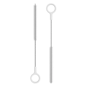 AONEZ Straw Cleaner Brush with White Hanging Loop, 2 Pack AONEZ Straw Cleaner Brush with White Hanging Loop, 2 Pack
